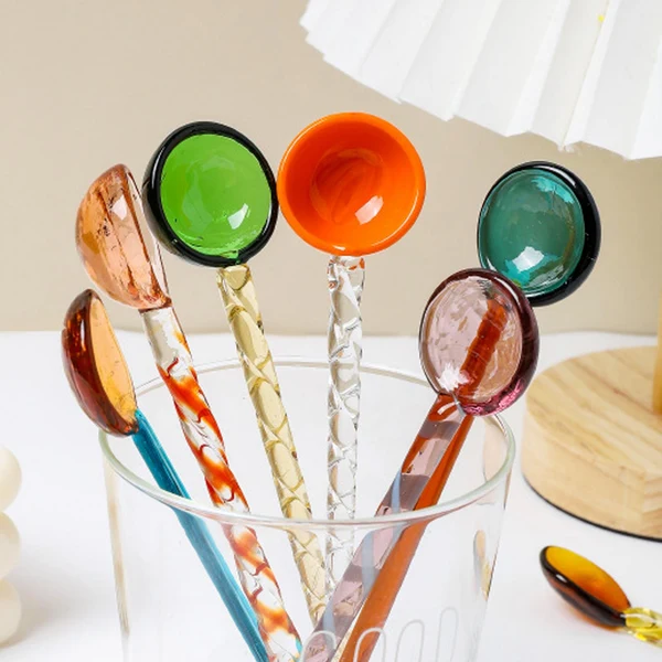 Efficient Maxbell Stirring Spoon Heat-Resistant Swizzle Stick Decorative for Juice Party Bar A Elegant