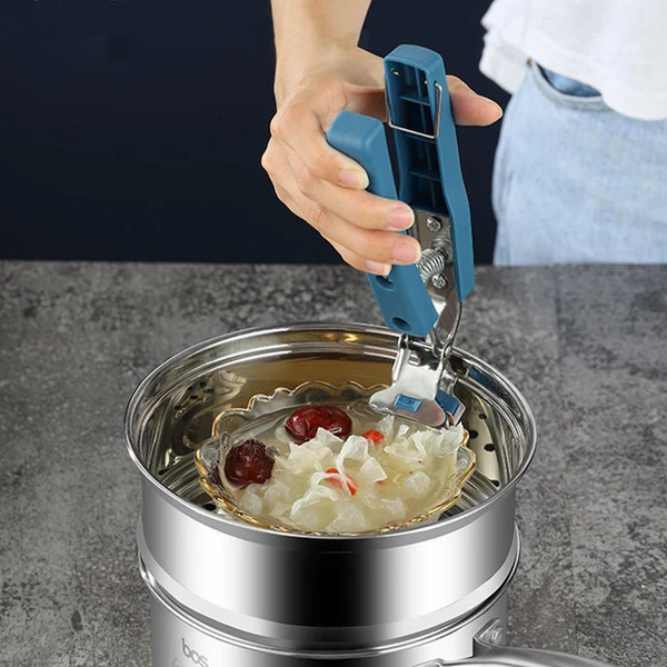Advanced Maxbell Dish Plate Clip Tongs Silicone Cooking Pinch Bowl Gripper Anti Hot Premium Material