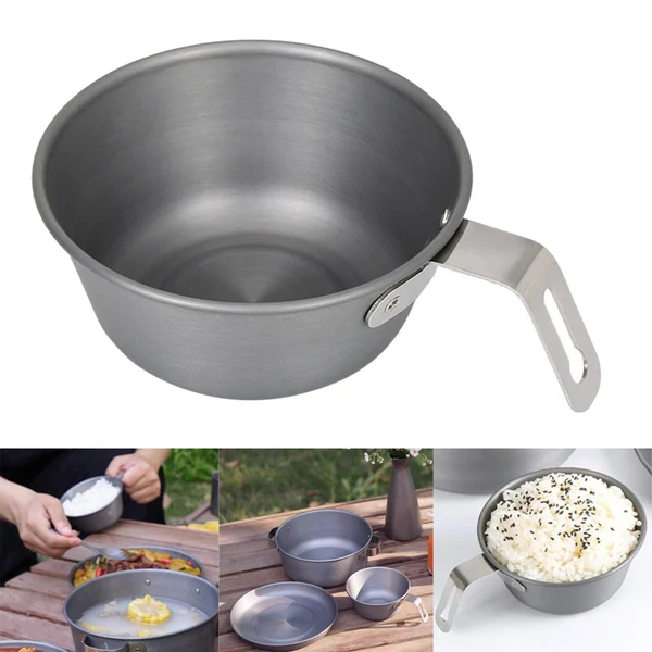 Advanced Maxbell Travel Camping Cookware Reusable for Camping Kitchen Fishing Dish Bowl Practical