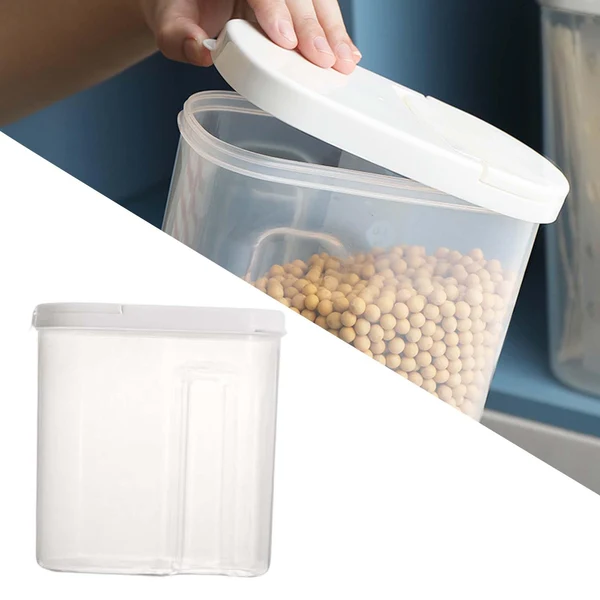 Versatile Maxbell Airtight Food Storage Box Stackable Sealed Can for Coffee Bean Rice Cookie M Outstanding