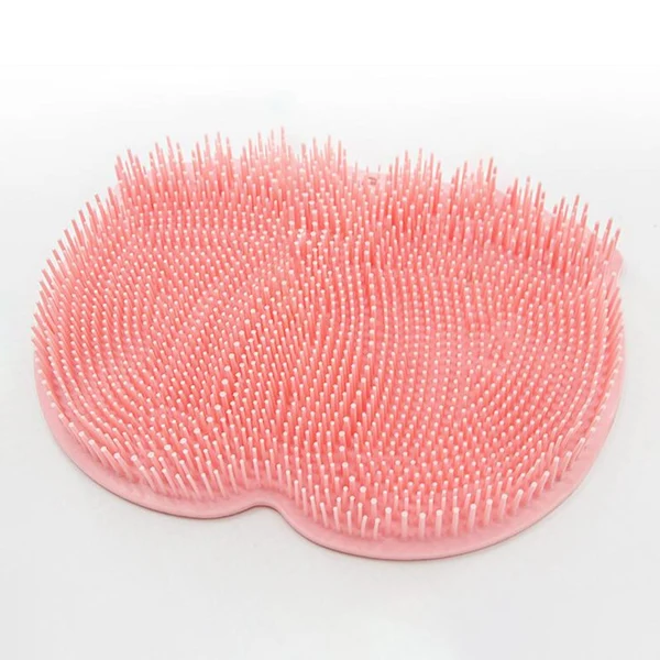 Modern Maxbell Foot Scrubber TPE Soft Massage Pad with Suction Cups for Spas Shower White Top-Quality