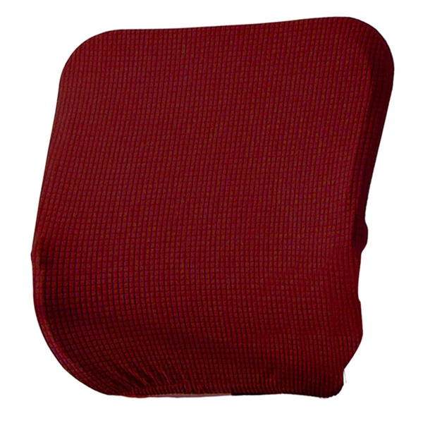 Genuine Maxbell Chair Seat Slipcover Spandex Split Body Elastic Washable for Dining Room Red Functional