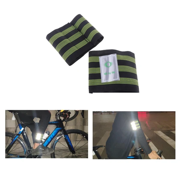 Efficient Maxbell 2Pcs Cycling Bike Bicycle Bind Elastic Trousers Pants Band Leg Strap Stripes Unique
