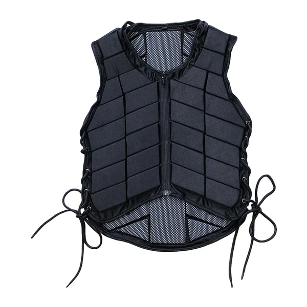 Original Maxbell Horse Riding Vest Equestrian Vest Unisex Adjustable Black Vest Equipment Adults M Versatile