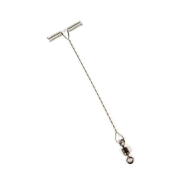 Easy-to-Use Maxbell 100Pcs Fishing Balance Rig Hook Arms Connector T String Hook 6cm 7.3x1.4cm Refined