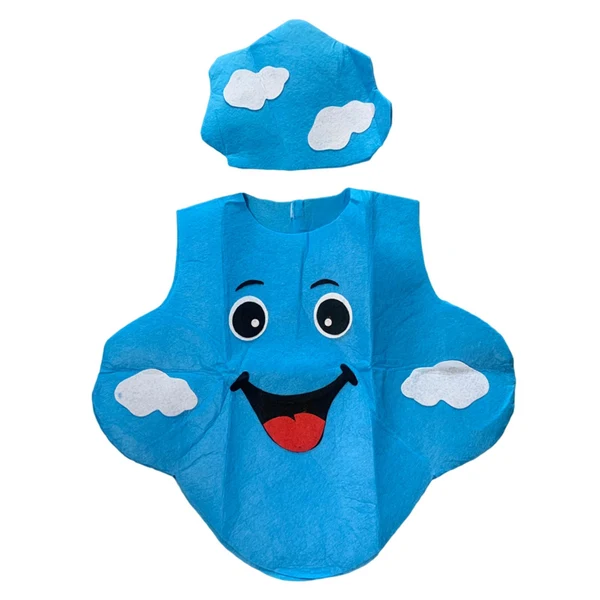 Green Maxbell Cute Weather Costume for Kids Cosplay Clothes for Halloween Cloud Easy-to-Use