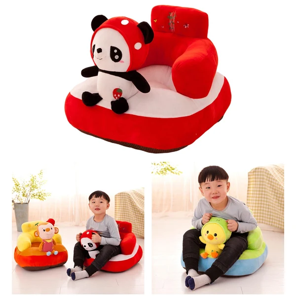 Professional Maxbell Cute Cartoon Baby Sofa Cover Animal Toy Learn to Sit Gift for Infants Dog Secure