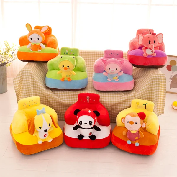 Selected Maxbell Cute Cartoon Baby Sofa Cover Animal Toy Learn to Sit Gift for Infants Rabbit Detailed