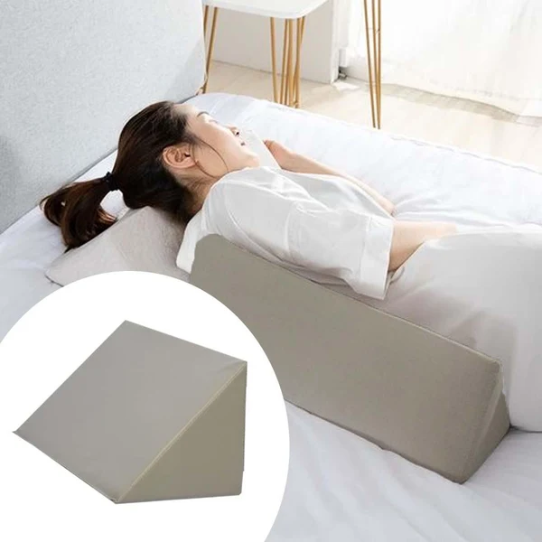 Top-Quality Maxbell Triangle Wedge Pillow Easy to Clean Soft for Sleeping Post Surgery Reading M Innovative
