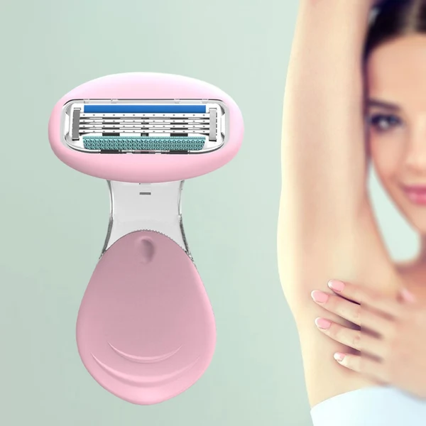 Fine Crafted Maxbell Women Razor Non Slip Handle Shaving Razor Beauty Razor Portable Women Shaver Pink Efficient