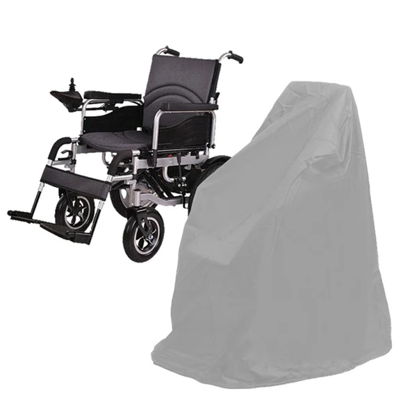 Superior Maxbell Wheelchair Cover Durable Mobility Scooter Cover Lightweight for Outdoor 100x75x100cm Gray Premium Material