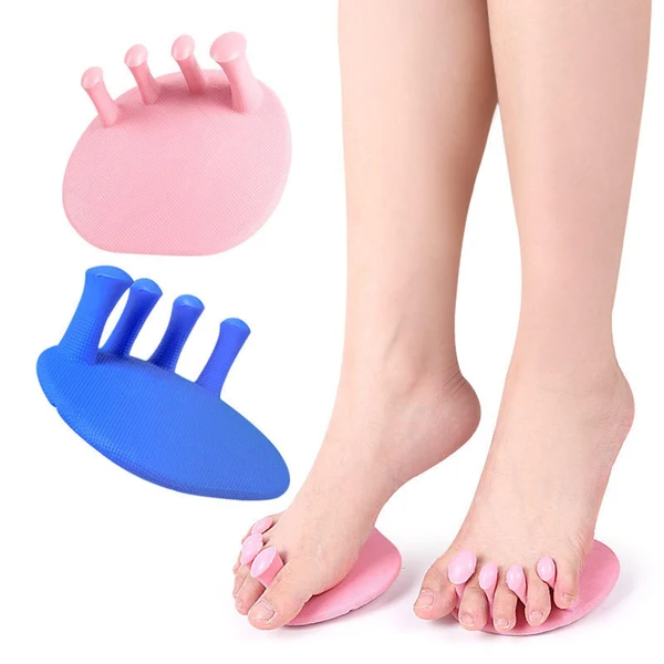 Comfortable Maxbell 2x Portable Toe Separators Toe Straightener Bunion Corrector Stretchers Pink Authentic