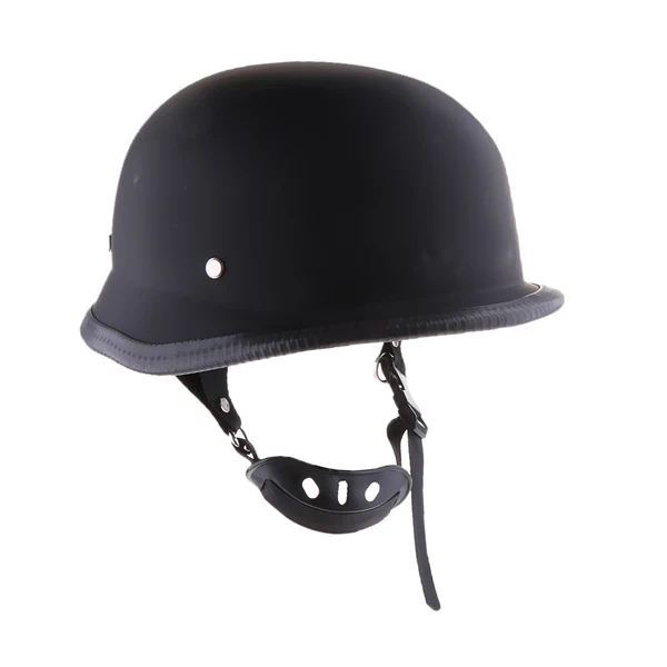 Authentic Maxbell Motorcycle Cruiser Vintage Half Helmet Sun Shield for Harley XL Black Sustainable