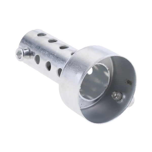 Premium Maxbell Universal Motorcycle Exhaust Can Killer Silencer Muffler Baffle 45mm Silver Detailed