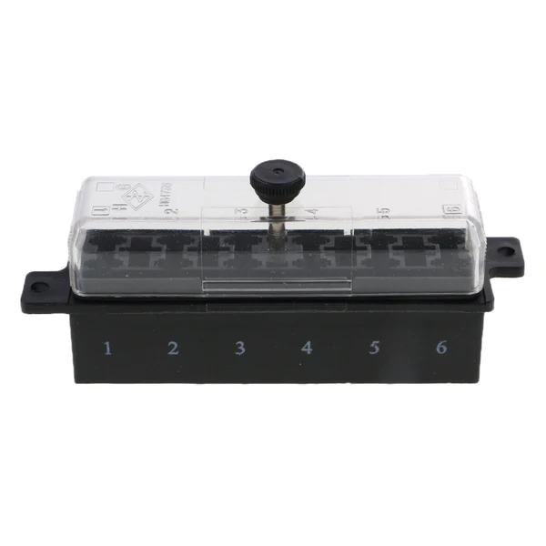 Responsible 12V-32V 6Way Circuit Car Boat Auto Automotive Blade Fuse Box Holder ATC ATO Trendy