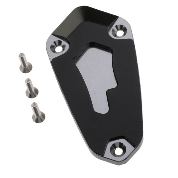 Minimalist Maxbell CNC Motorcycle Front Brake Fluid Reservoir Cap Cover For Kawasaki Black High-Grade