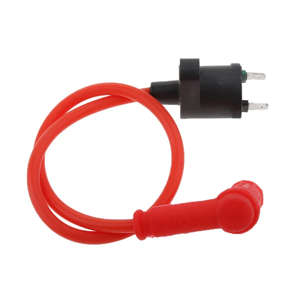Verified Maxbell Performance Ignition Coil for ATV Quad Dirt Bike Motorcycle Go Kart Red Solid