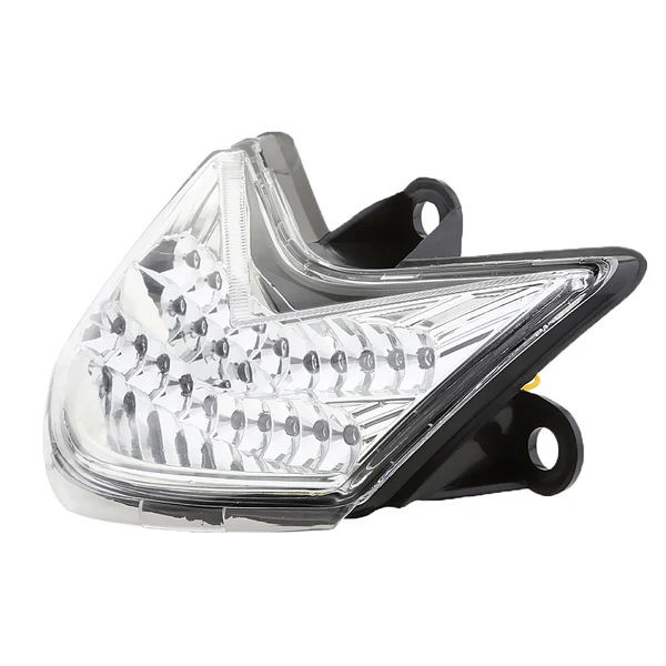 Organic Maxbell Motorcycle LED Turn Signal Taillight Tail Light for Kawasaki ZR-10R Clear Specialty