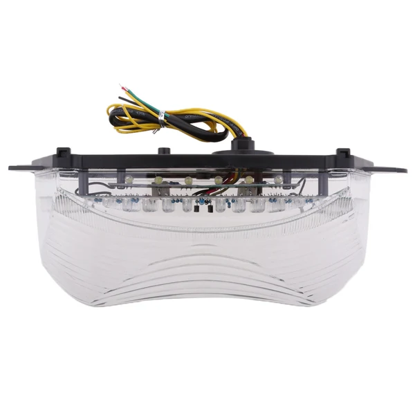 Sustainable Maxbell Integrated LED Tail Brake Turn Signal Light For Honda VTR-1000F 97-05 Clear Long-Lasting