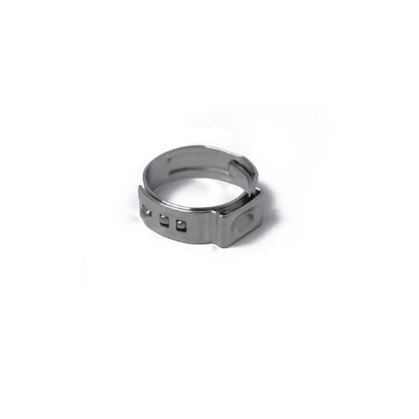 Soft Maxbell 10 Pieces Stainless Steel Single Ear Clamps Hydraulic Hose 10 x 14.1-16.6mm Genuine