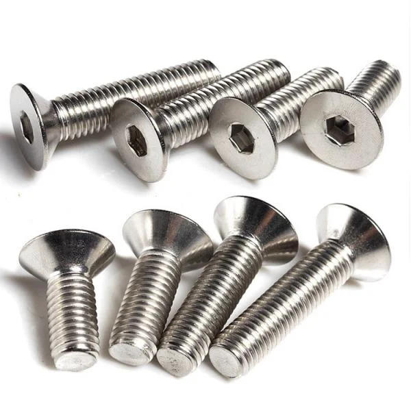 Elite Maxbell 100pcs M2 8 Stainless Steel Allen Socket Flat Head Machine Screws Elegant