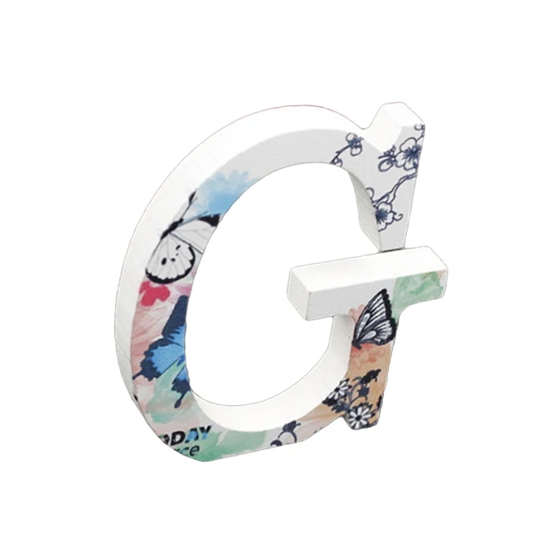 Flexible Maxbell Wooden Alphabet Craft Letters Plaque Home Wedding Nursery Party Decoration G Professional