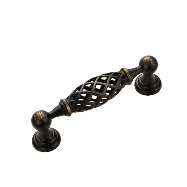 Trusted Maxbell Vintage Metal Bird Cage Pull Handle Cupboard Wardrobe Drawer Knob B 120X30mm Excellent