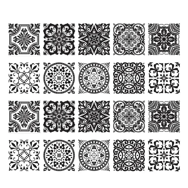 World-Class Maxbell 20 Pieces Mosaic Wall Tiles Stickers Kitchen Bathroom Tile Decals 2 15x15cm Sophisticated
