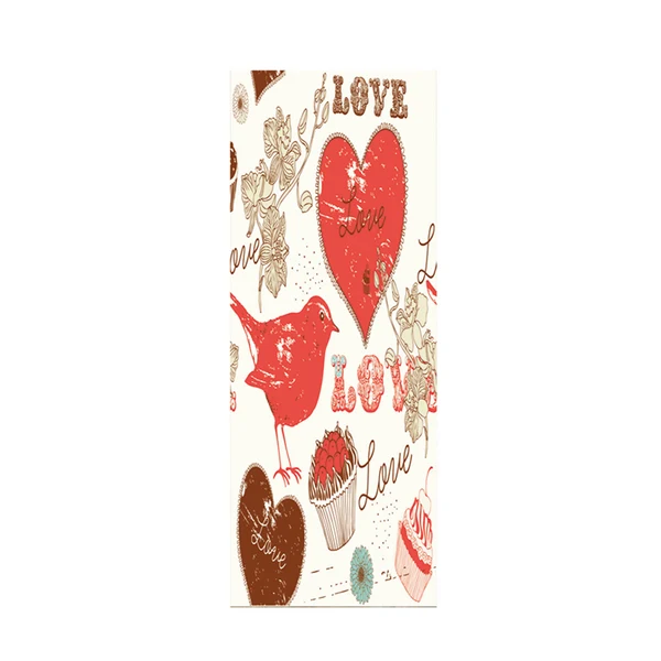 Powerful Maxbell 3D Valentine's Day Series Stickers Door Wall Fridge Decals Mural Art Decor C Quality