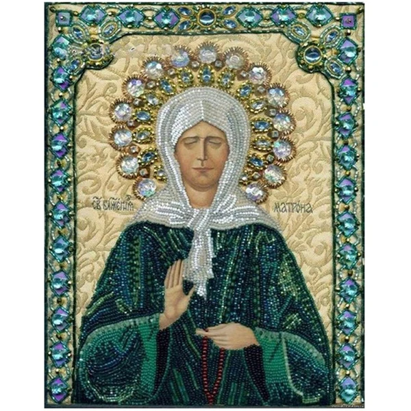 Refined Maxbell 5D DIY Diamond Paintings Embroidery Cross Craft Stitch Virgin Mary Soft