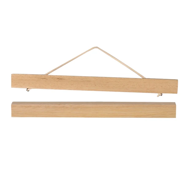 Safe Maxbell Magnet Wooden Picture Frame DIY Photo Poster Painting Hanger 21cm Ramin Wood Elegant