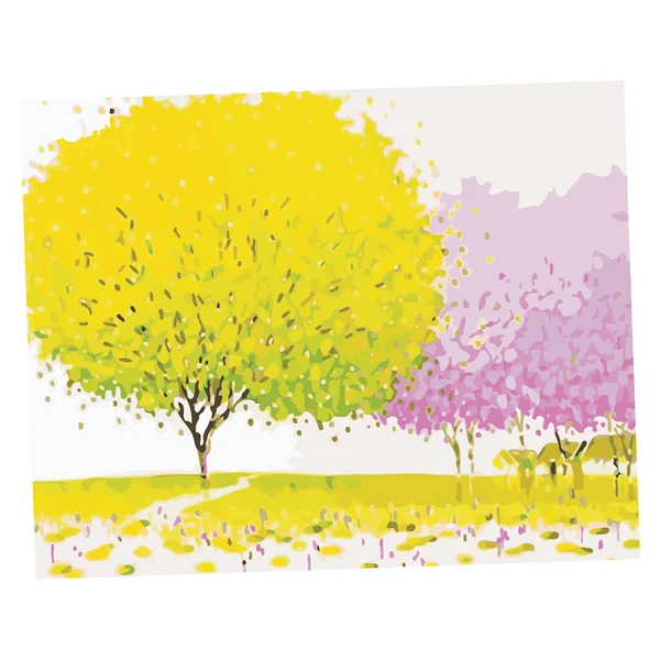 Environmentally Friendly Maxbell DIY Paint By Numbers Kit Canvas Painting Wall Picture Crafts Spring Innovative