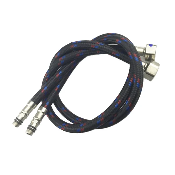 Consistent Maxbell Flexible Kitchen Shower Extender Hose Sprayer Pipe Plumbing Tube 1 2'' 80cm Nylon Optimized