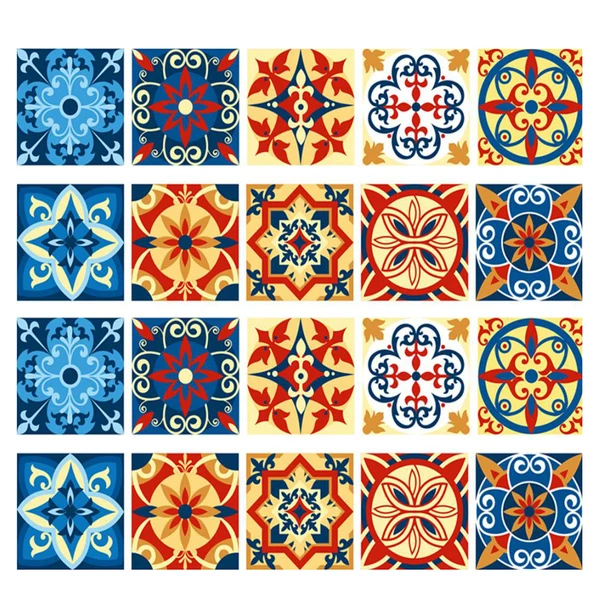 Breathable Maxbell 20x Adhesive Square Wall Tile Floor Wall Paper Sticker Decal Home Decor 3 Prestigious
