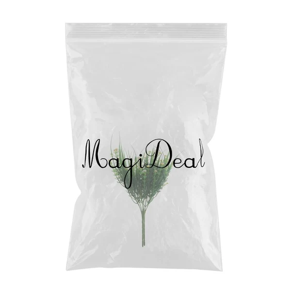 Versatile Maxbell Babysbreath Flowers Branch with Green Leaves Wedding Arrangement Decor Yellow Dependable