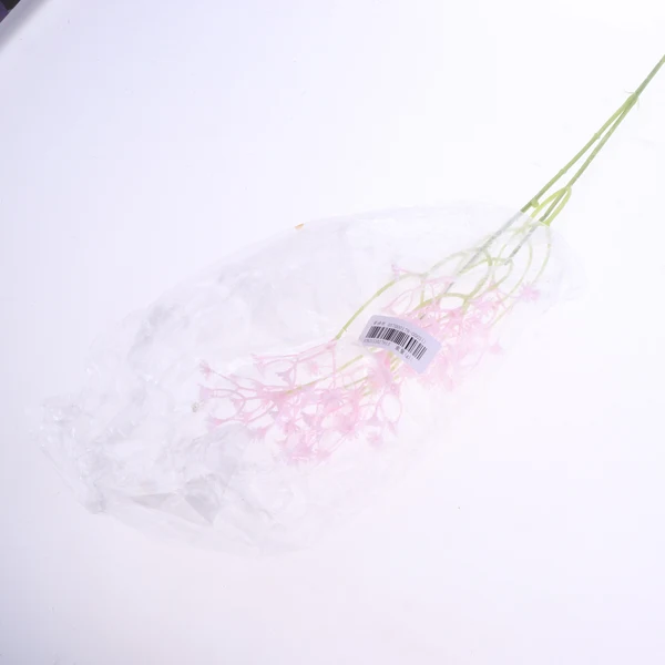 High-End Maxbell Plastic Babysbreath Branch Flowers for Home Garden Wedding Decoration Pink Superior