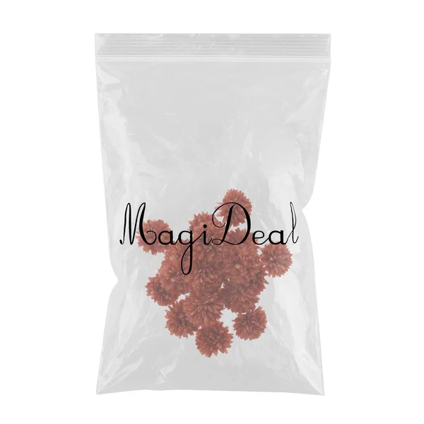 Casual Maxbell 20pcs Artificial Silk Hydrangea Flower Heads Wedding Bouquet Bridal Decor Orange Reusable