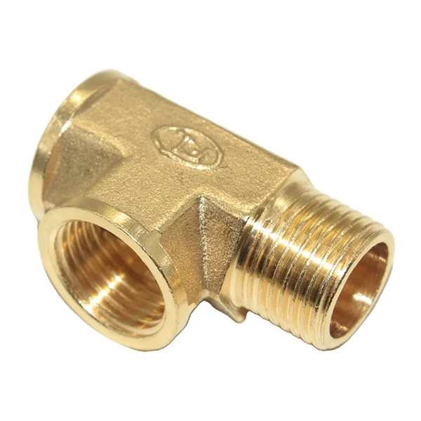 Detailed Maxbell 1 2'' Brass Pipe 3 Way Thread Fitting Coupler Connector DN15 2 F-F-M Optimized