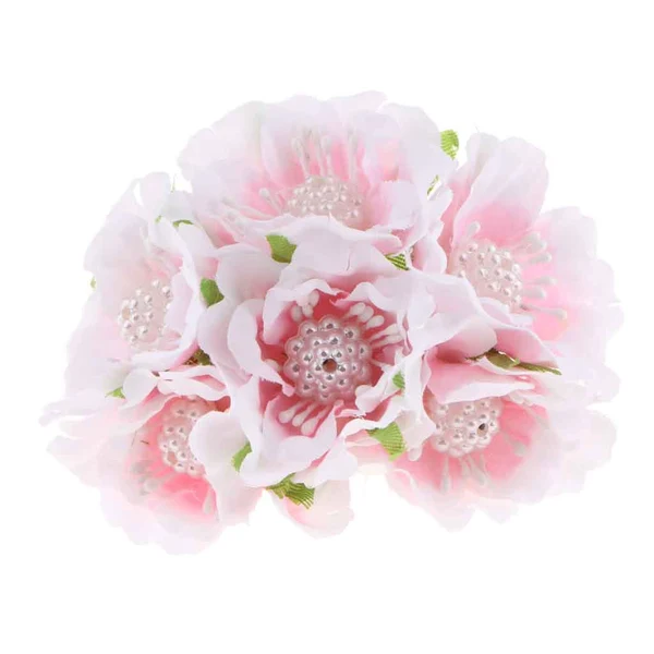 Green Maxbell 60pcs DIY Pearl Jewelry Garland Flowers Hanging Floral Wall Pink Contemporary