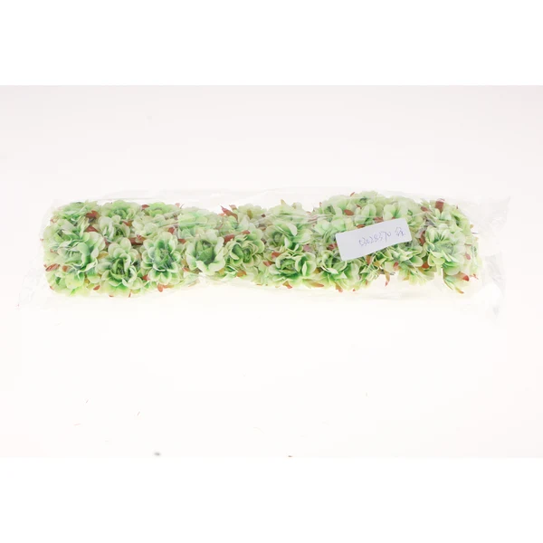 Luxury Maxbell 60x Wire Silk Plum Blossom Flowers Wedding Hair Clip Wreath DIY Green Verified