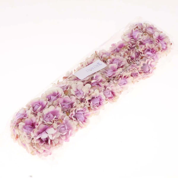 Original Design Maxbell 60x Wire Silk Plum Blossom Flowers Wedding Hair Clip Wreath DIY Purple Smart