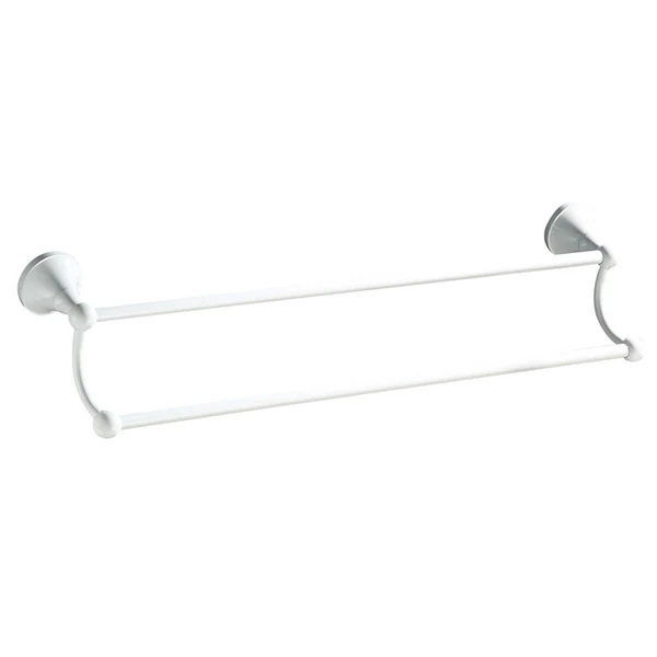 Genuine Maxbell Wall Mount Bathroom Bath Towel Rack Bar Towel Holder Rail 60cm Double Bar Organic