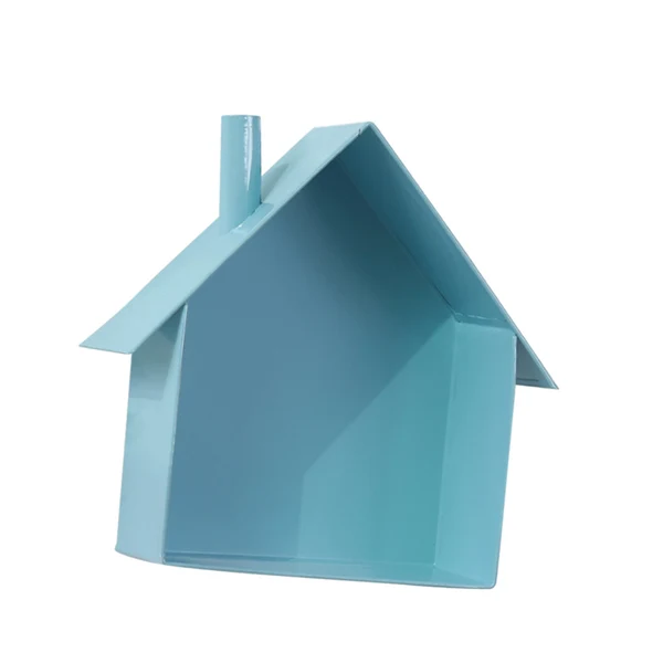 Green Maxbell Vintage Iron House Shaped Wall Floating Shelves Display Rack Mail Box Blue Casual