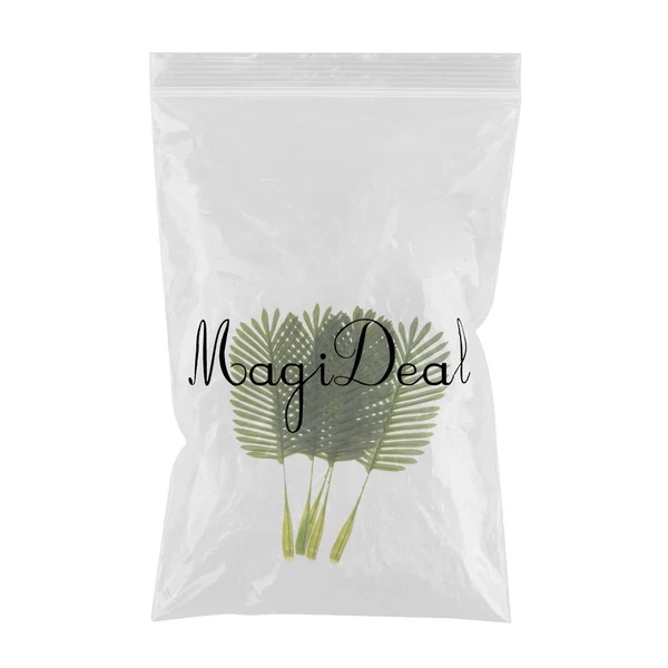 Dependable Maxbell 5PCS Artificial Coconut Tree Leaves Faux Foliage Home Decor Dark Green_S Detailed