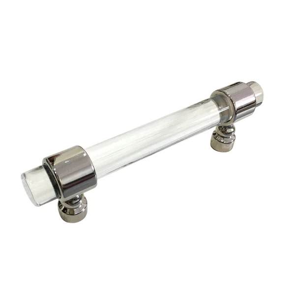 Eco-Friendly Maxbell Acrylic Connecting Rod Bar for Door Handles Drawer Pull Knob Chrome 120mm Pure