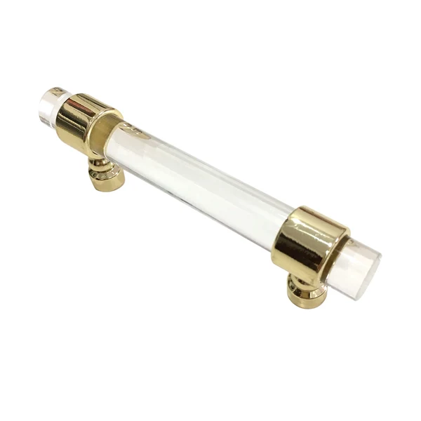Trusted Maxbell Acrylic Connecting Rod Bar for Door Handles Drawer Pull Knob Golden 120mm Selected