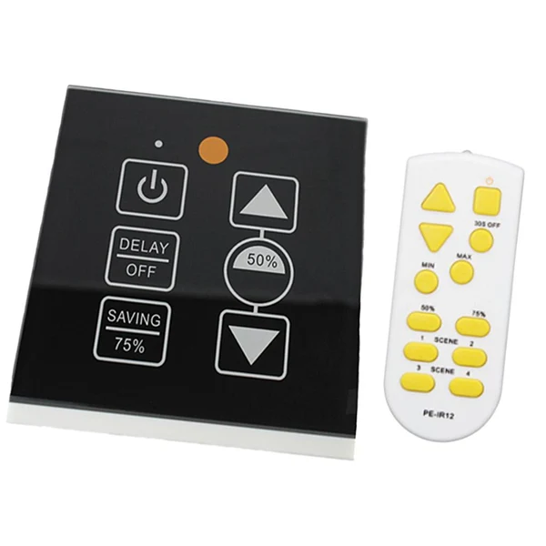 Powerful Maxbell Adjustable 500W Touch-type Stepless Dimming Remote Control Dimming Switch Official