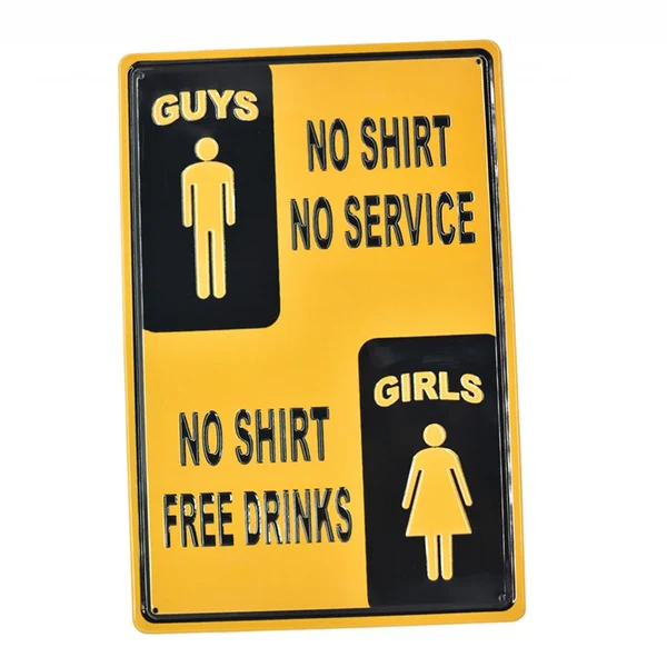 Original Design Maxbell Vintage Metal Tinplaste Sign Plaque Wall Poster Bar Pub Decor Guys Girls Convenient