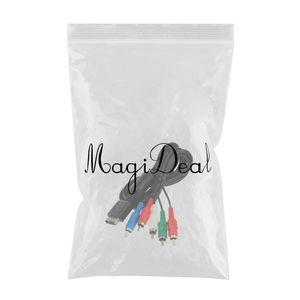 Fast Maxbell HD TV Component RCA Audio Video AV Cable Cord Plug For Sony Playstation PS1 PS2 PS3 Console Advanced