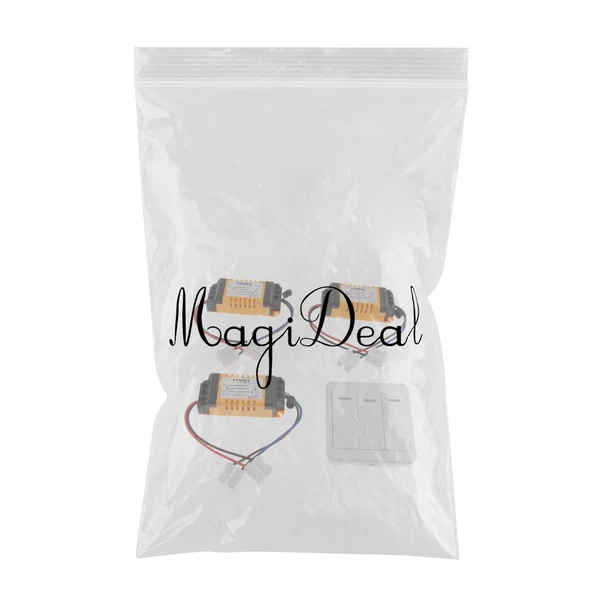 Long-Lasting Maxbell 433MHz Universal 3CH High-power Wireless Remote Control Switches AC90-250V 10A Relay Wide Voltage Receiver ON OFF Button Healthy